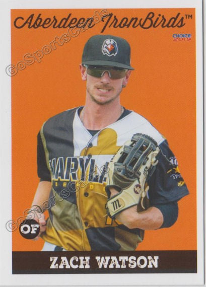 2019 Aberdeen Ironbirds Zach Watson