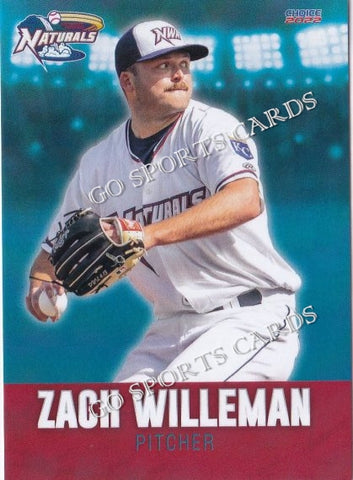 2022 Northwest Arkansas Naturals Zach Willeman