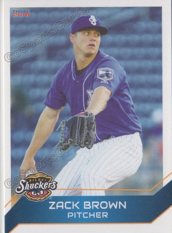 2018 Biloxi Shuckers Zack Brown