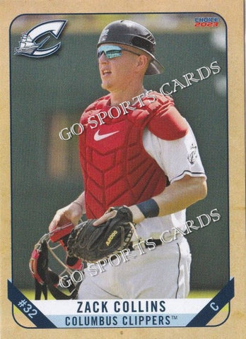 2023 Columbus Clippers Zack Collins