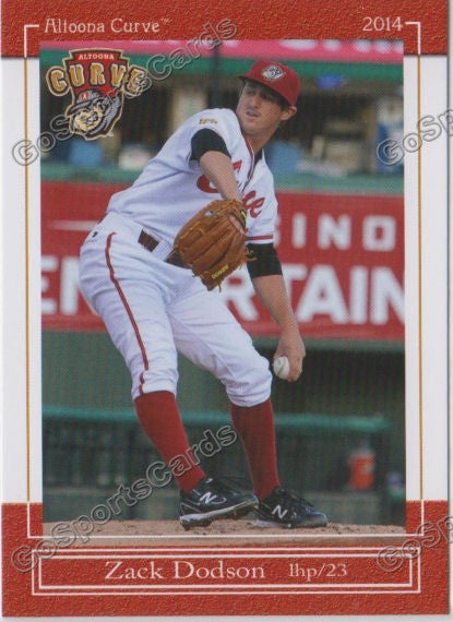 2014 Altoona Curve Zack Dodson