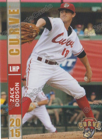 2015 Altoona Curve Zack Dodson