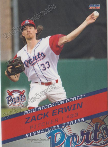 2018 Stockton Ports Zack Erwin