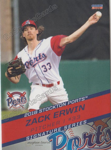 2018 Stockton Ports Zack Erwin