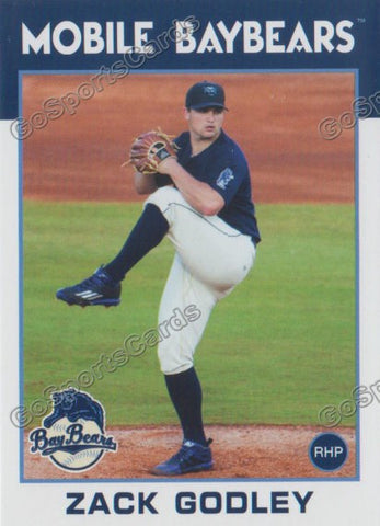 2016 Mobile BayBears Zack Godley