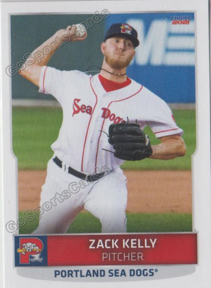 2021 Portland Sea Dogs Zack Kelly