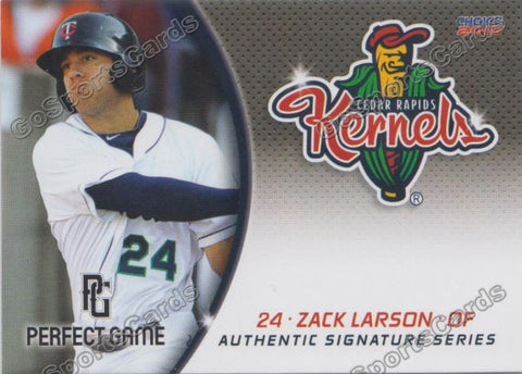 2015 Cedar Rapids Kernels Zack Larson