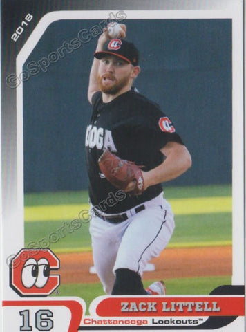 2018 Chattanooga Lookouts Zack Littell