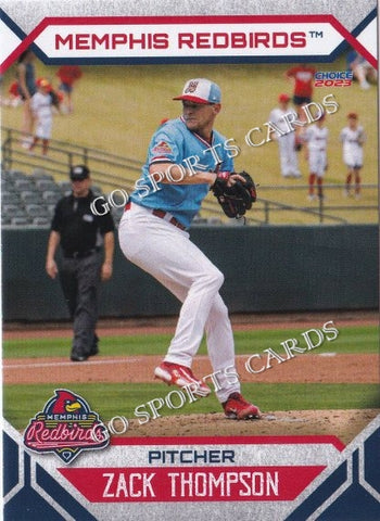 2023 Memphis Redbirds Zack Thompson