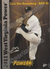 2011 West Virginia Power Zack Von Rosenberg
