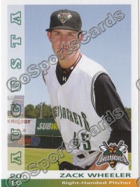 2010 Augusta GreenJackets Zack Wheeler