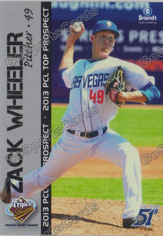 2013 Pacific Coast League Top Prospect PCL Zack Wheeler