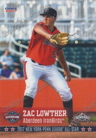 2017 New York Penn League All Star NYPL S Zac Lowther