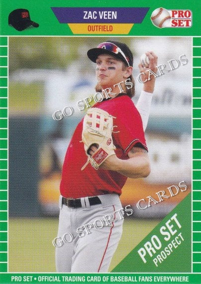 2021 Leaf Pro Set 19 Zac Veen Green