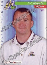 2007 Trenton Thunder Zac Womack