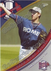 2009 Rome Braves Zeke Spruill