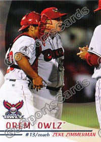 2010 Orem Owlz Zeke Zimmerman