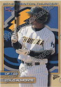 2012 Trenton Thunder Zoilo Almonte