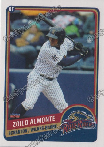 2013 Scranton Wilkes Barre RailRiders Zoilo Almonte